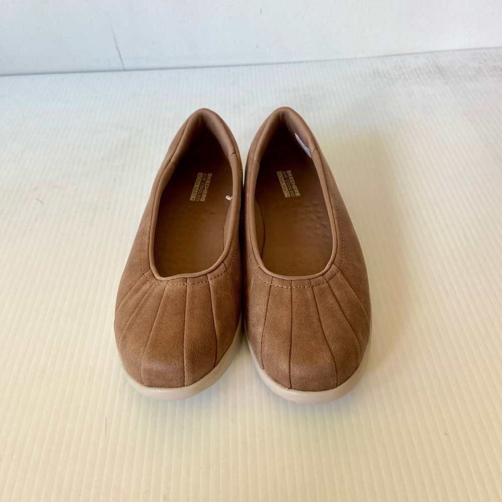 Skechers On The Go Dreamy Upscale Skimmer Flats Brown Womens 7